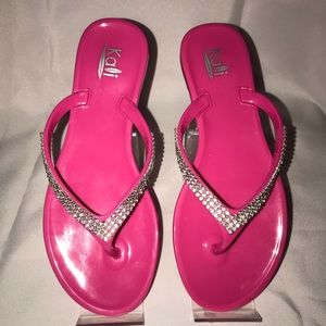 LITTLE GIRLS RHINESTONE SANDALS